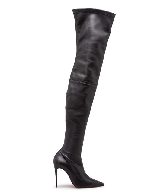 Christian Louboutin Kate Botta Alta Over-the-knee Boots in Black | Lyst