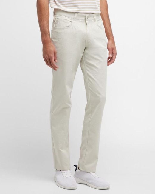 Peter Millar Gray Apos;S Eb66 5-Pocket Performance Pants for men