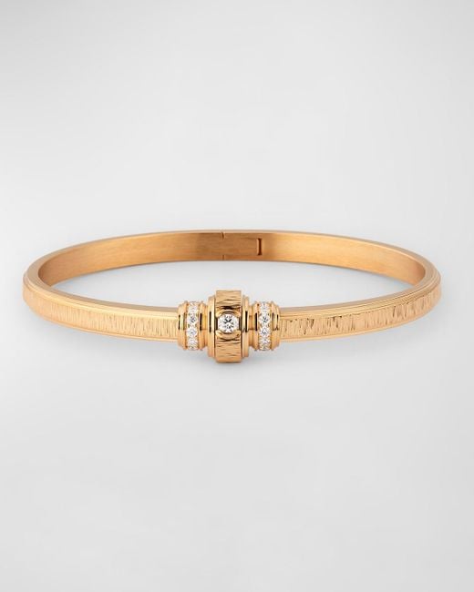 Piaget Natural Possession Decor Palace 18K Bangle With Diamonds