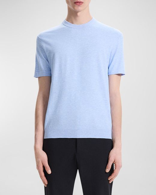 Theory Blue Sarior Short-Sleeve T-Shirt for men