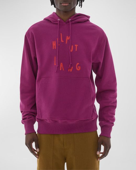 Helmut Lang Cowboy Graphic Capsule Hoodie in Purple for Men | Lyst