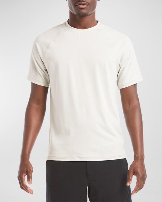 PUBLIC REC White Elevate Odor-resistant Athletic T-shirt for men