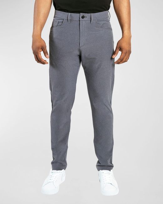 PUBLIC REC Blue Workday Slim-Fit Tech Pants for men