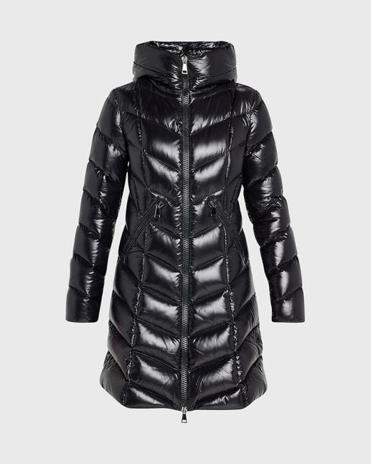 Moncler Black Marus Puffer Coat