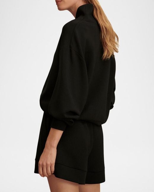 Varley Black Atrium Drawstring Shorts