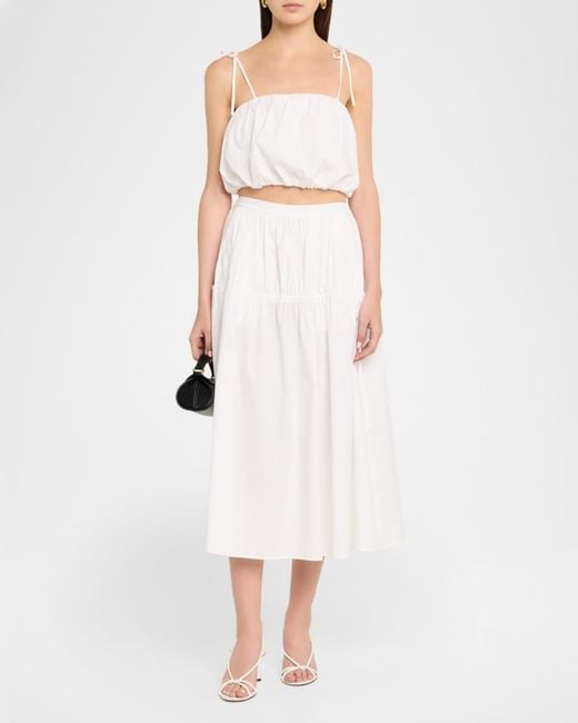 Solid & Striped Natural The Ivy Bubble Top
