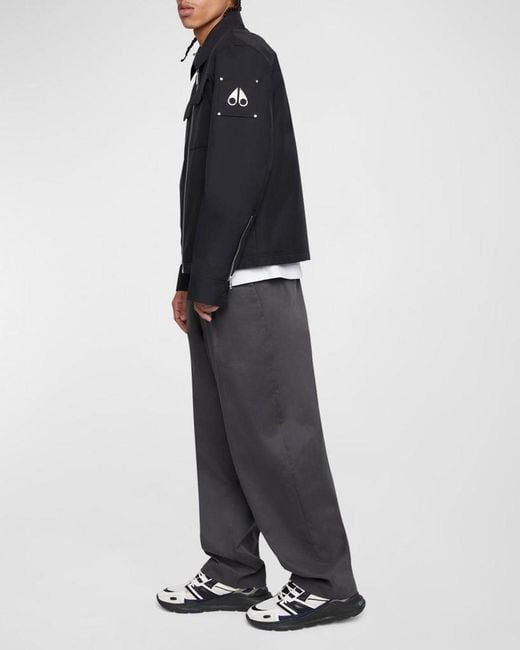 Moose Knuckles Black Apos;S Jacques Jacket for men