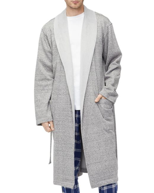 Ugg Gray Robinson Two-Tone Robe for men