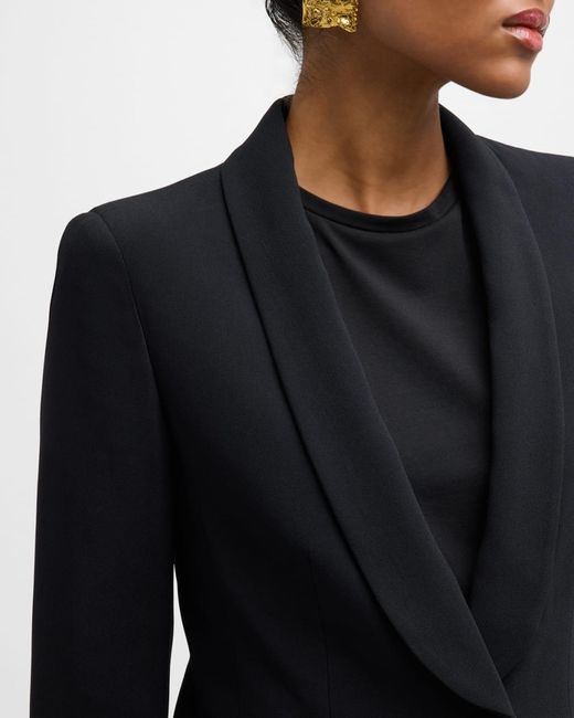 Emporio Armani Black Essentials One-Button Blazer Jacket