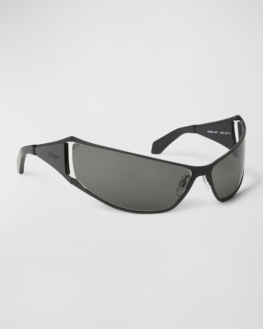 Off-White c/o Virgil Abloh Gray Luna Cat-eye Sunglasses for men