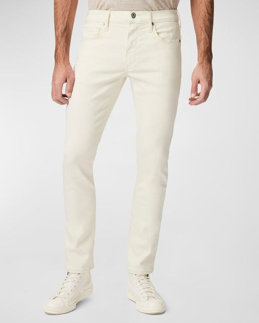PAIGE White Lennox Slim-Fit Jeans for men