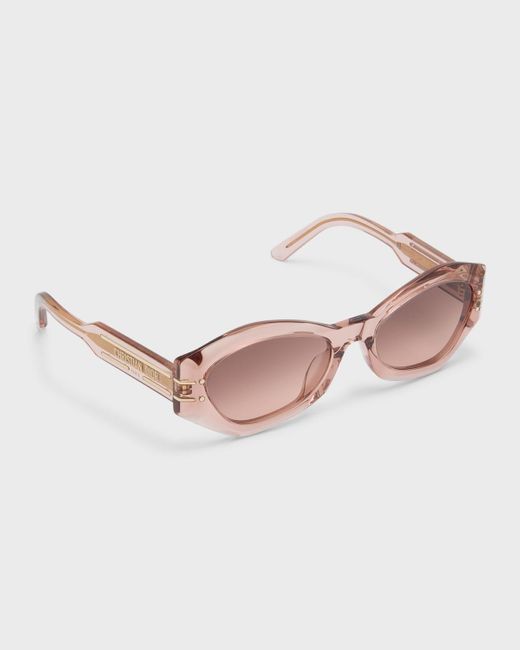 Dior Pink Signature B1u Sunglasses