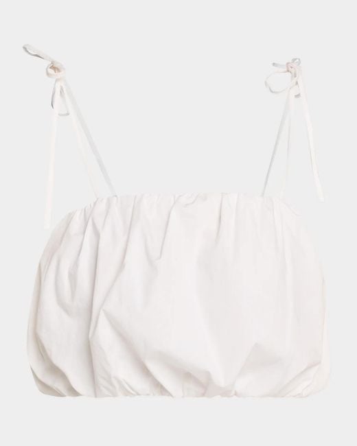 Solid & Striped Natural The Ivy Bubble Top