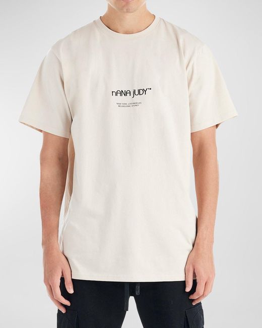 NANA JUDY White Porto T-shirt for men