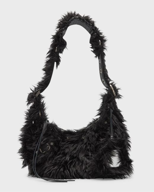 Balenciaga Black Le Cagole Shoulder Bag Xs