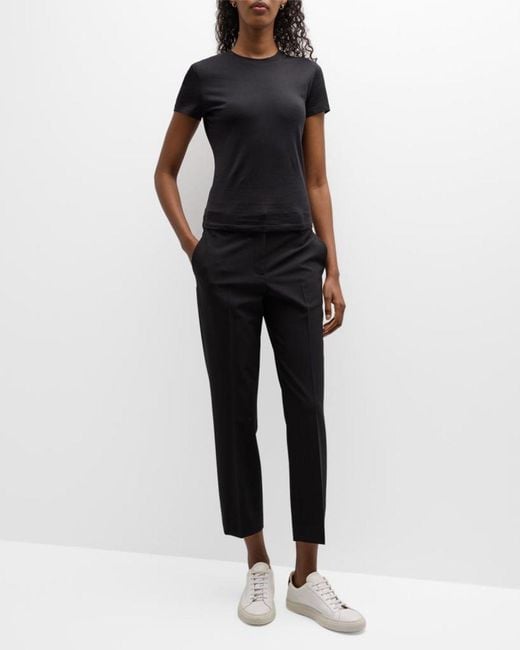 Theory Black Tiny Tee