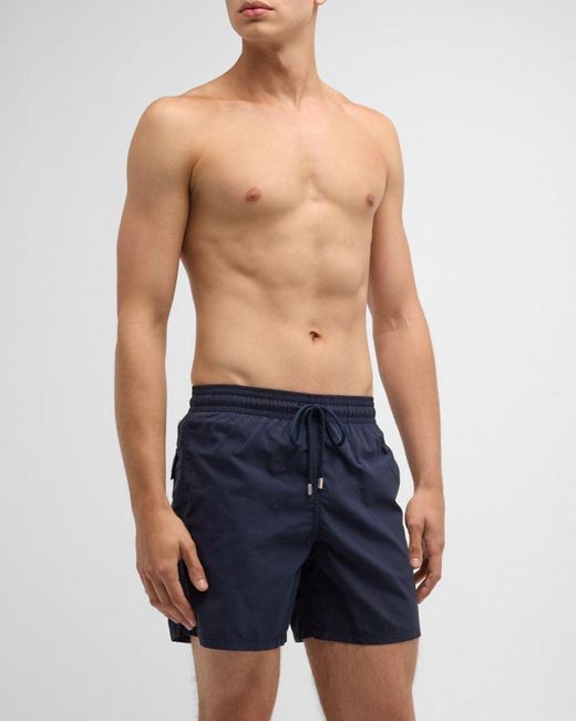 Vilebrequin Blue Apos;S Solid Swim Shorts for men