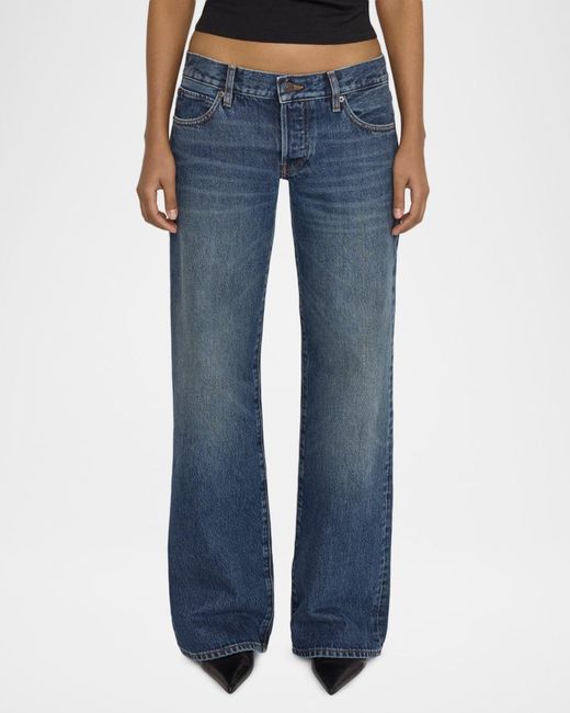 FRAME Blue The Pixie Jeans