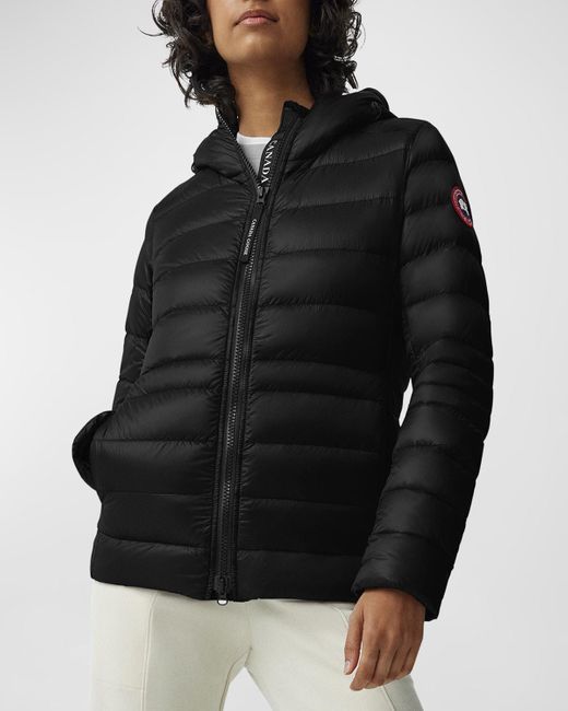 Canada Goose Black Cypress Packable Hooded Puffer Jacket