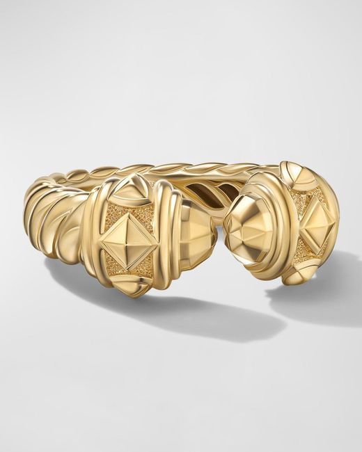 David Yurman Metallic Renaissance Ring In 18k Gold, 6.5mm, Size 6