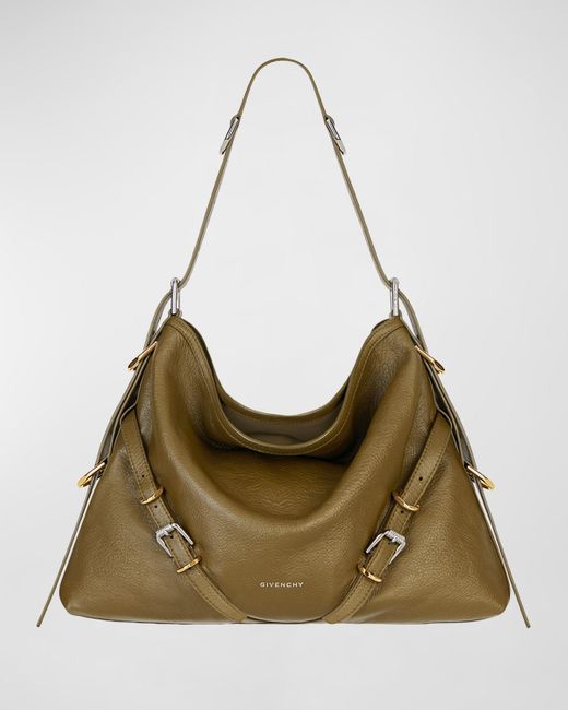 Givenchy Metallic Voyou Medium Shoulder Bag