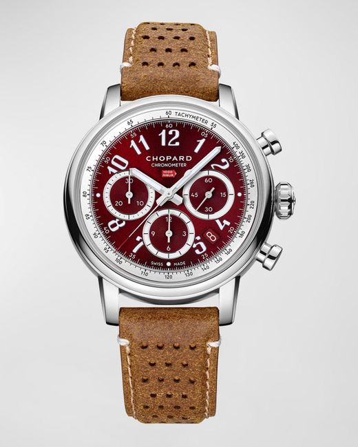 Chopard Mille Miglia 40mm Classic Chronograph Red Dial Watch for men