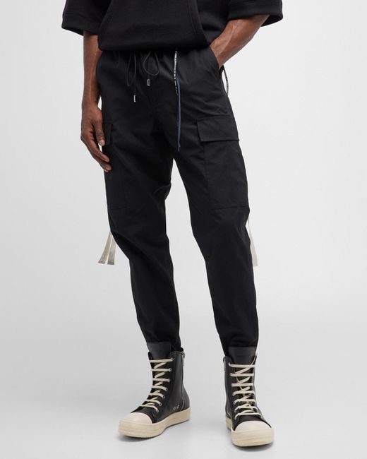 Mastermind Japan Branded Cargo Pants in Black for Men | Lyst