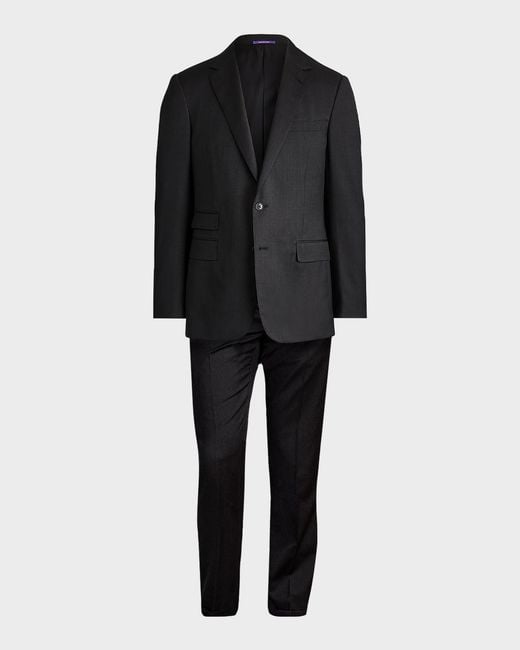 Ralph Lauren Black Gregory Hand-tailored Wool Serge Suit for men