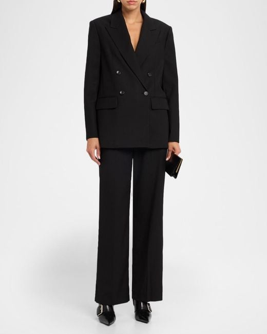 A.L.C. Black Calla Oversized Tailored Jacket