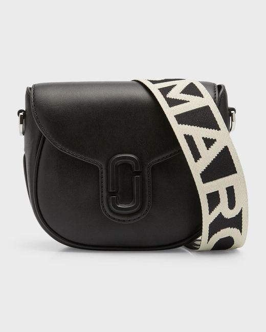 Marc Jacobs The Covered J Marc Small Saddle Bag in Black Lyst