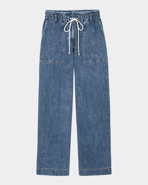 Rails Blue Ryan Denim Drawstring Pants