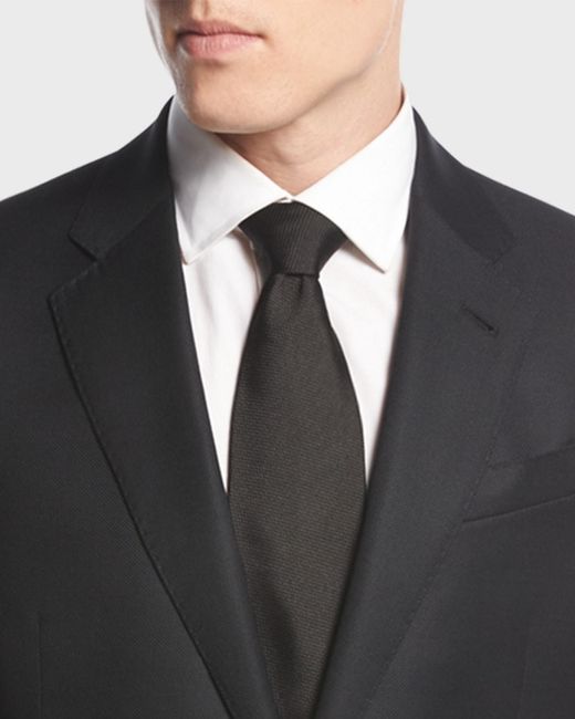 Giorgio Armani Black Apos;S Soft Basic Two-Button Sport Coat for men