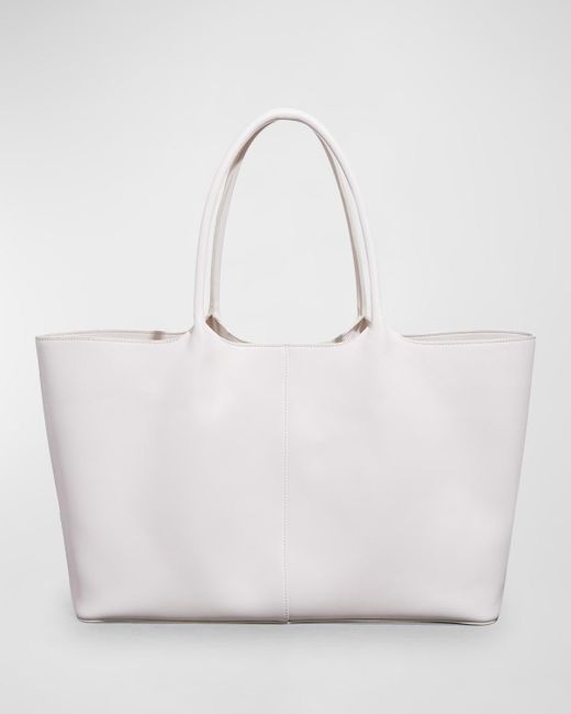 Gabriela Hearst White Mcewan Leather Tote Bag