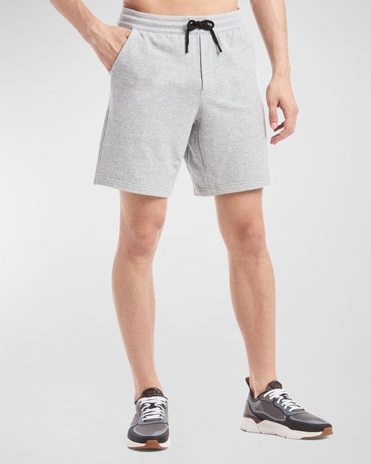 PUBLIC REC Gray Weekend Cotton-Stretch Shorts for men