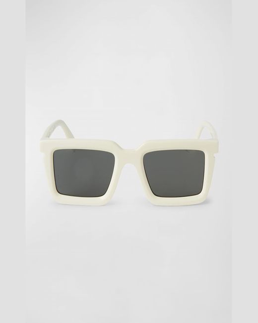 Off-White c/o Virgil Abloh Multicolor Tucson Acetate Square Sunglasses for men