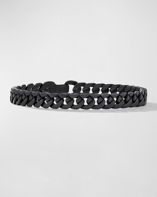 David Yurman Black Curb Chain Bracelet for men