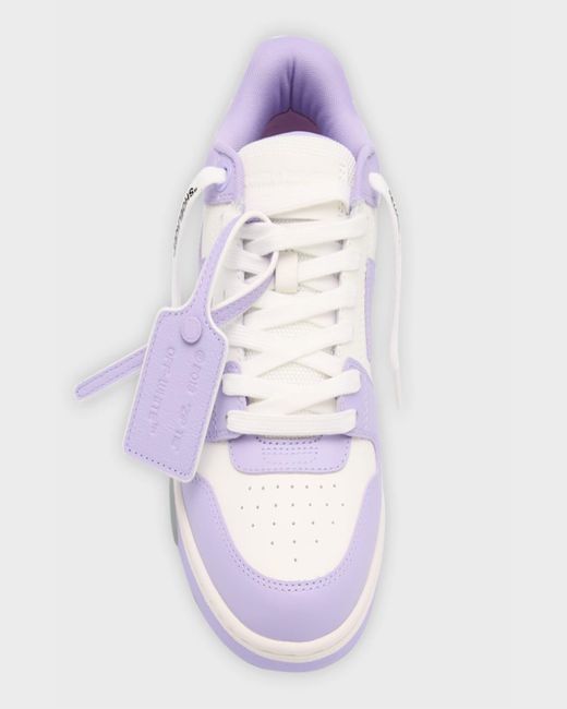 Off-White c/o Virgil Abloh Purple Out Of Office Lace-up Sneakers for men