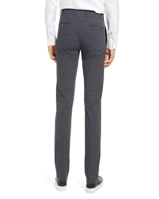 Zanella Blue Heather Effect Active Stretch Pants for men