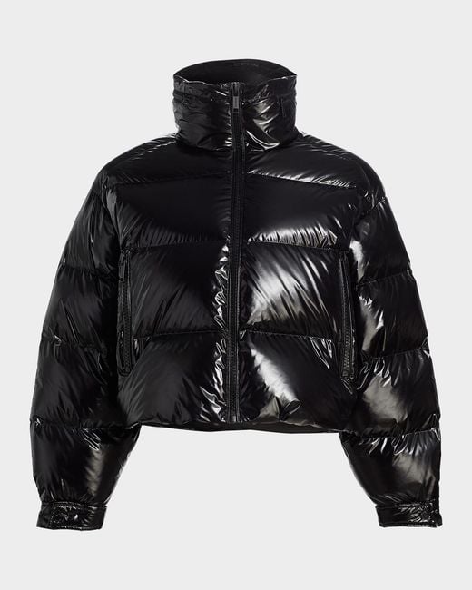 MICHAEL Michael Kors Black Short Down Puffer Jacket