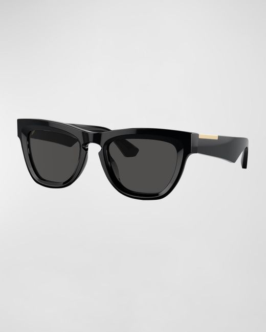 Burberry Black Be4415u Acetate & Plastic Square Sunglasses