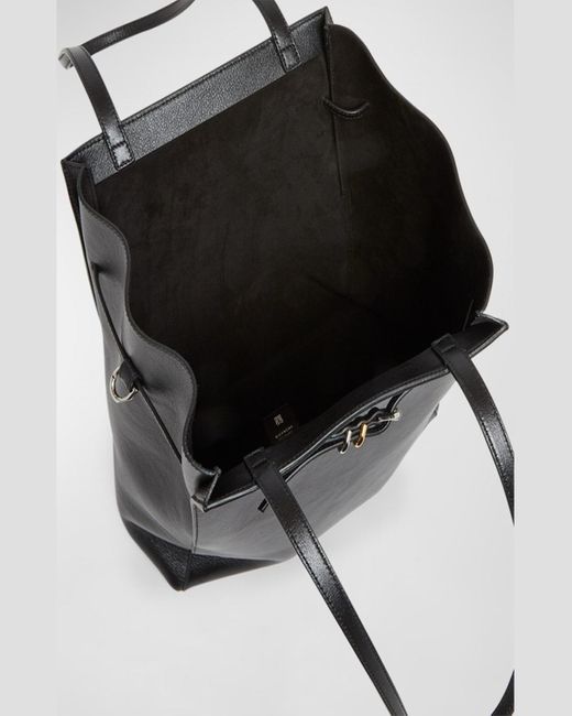 Givenchy Black Medium Voyou Tote Bag In Leather