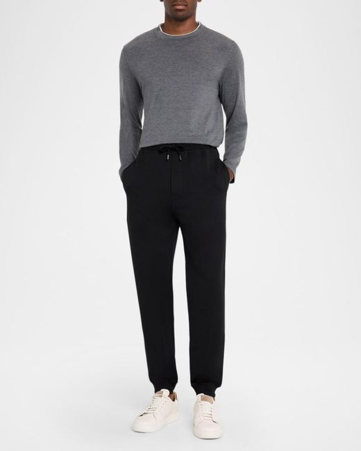 Brunello Cucinelli Black Apos;S Slim Drawstring Sweatpants for men