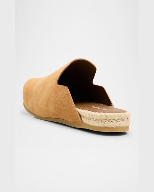 Prada Multicolor Espadrillas Suede Espadrille Mules for men