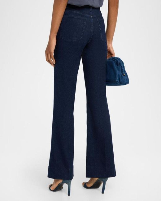 Rag & Bone Blue Ruby Flare Trouser Jeans