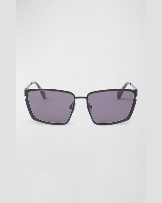 Off-White c/o Virgil Abloh Multicolor Richfield Metal Rectangle Sunglasses for men