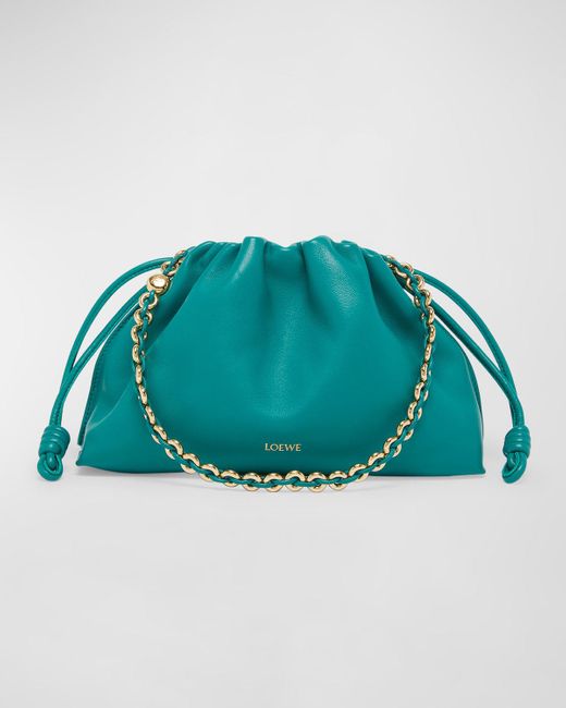Loewe Green Flamenco Bag