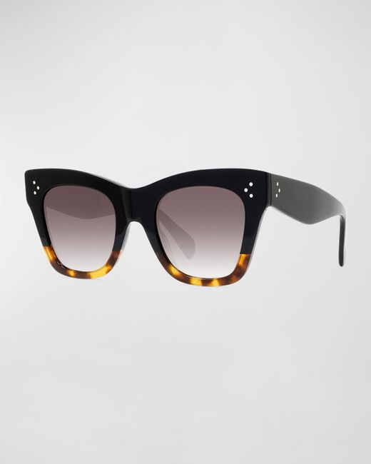 Céline Black Cat-eye Sunglasses