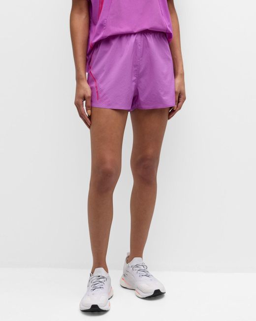 Adidas By Stella McCartney Purple Truepace Running Shorts