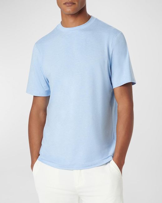 Bugatchi Blue Uv50 Performance T-Shirt for men
