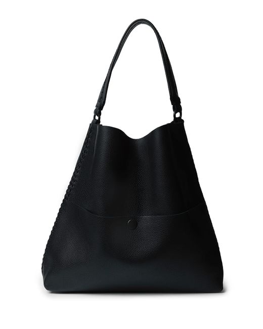 Callista Black Iconic Slim Medium Tote Bag